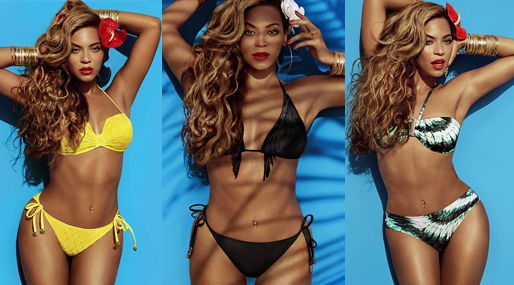 Beyoncé i kampanjen för H&M.