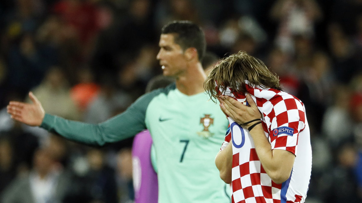 Anledningen ska ha varit Luka Modric stora sorg efter förlusten. 