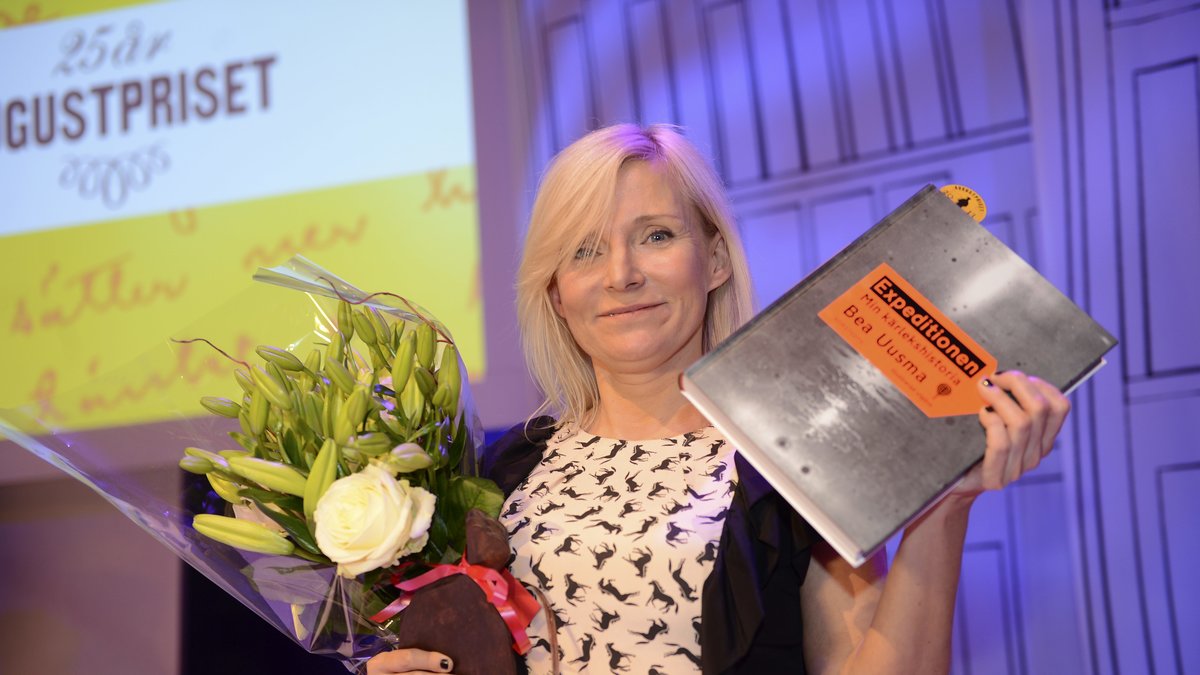 Bea Uusma, 49, läkare, illustratör och författare samt vinnare av Augustpriset 2013.