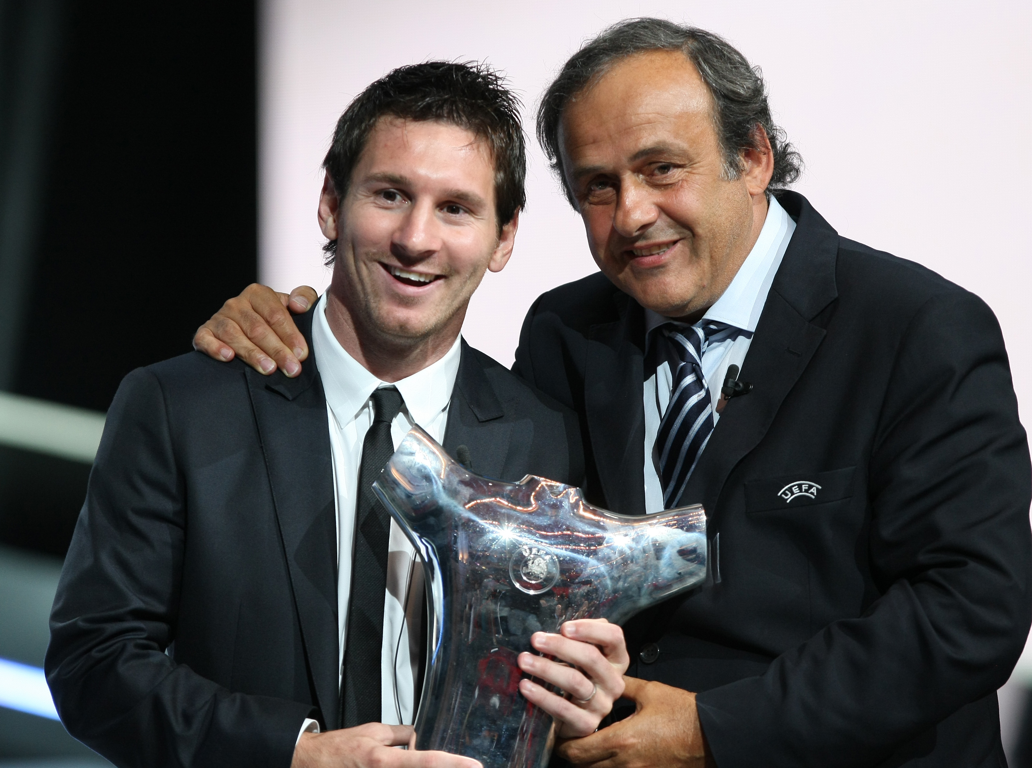 Leo Messi vann priset som fjolårets bäste spelare i Champions League.