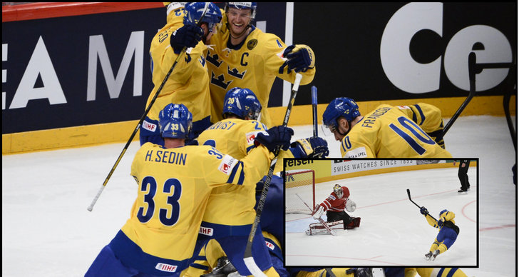 Kvartsfinal, Kanada, ishockey, Globen, Sverige