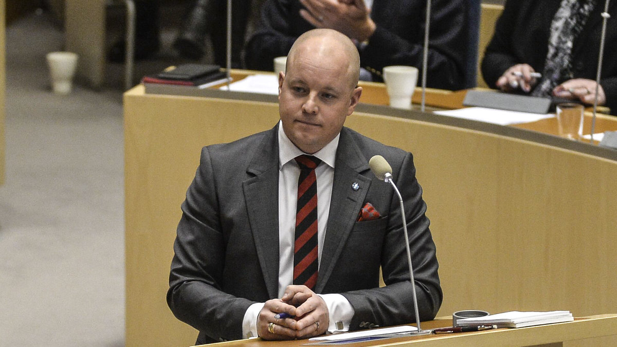 Partisekreteraren Björn Söder.