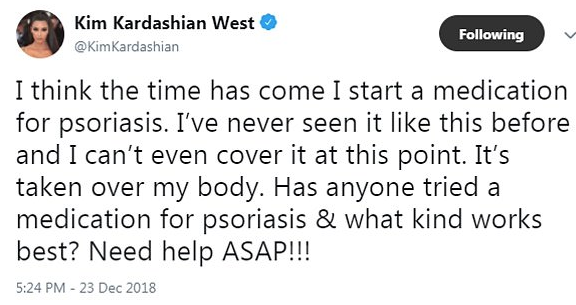 Twitter-inlägg av Kim Kardashian Twitter-inlägg av Kim Kardashian
