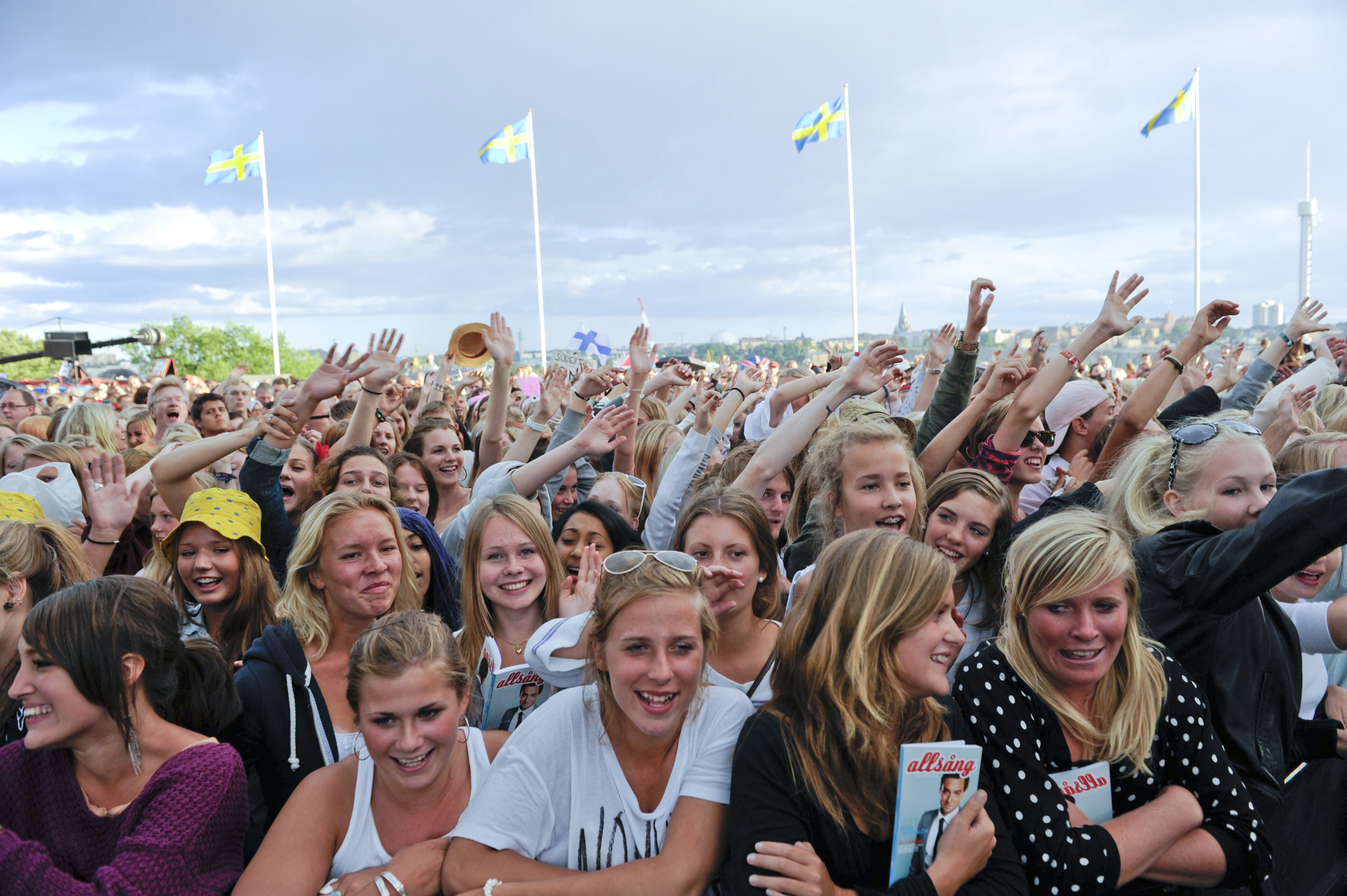 25 000 personer tog sig till Skansen. Publikrekord!