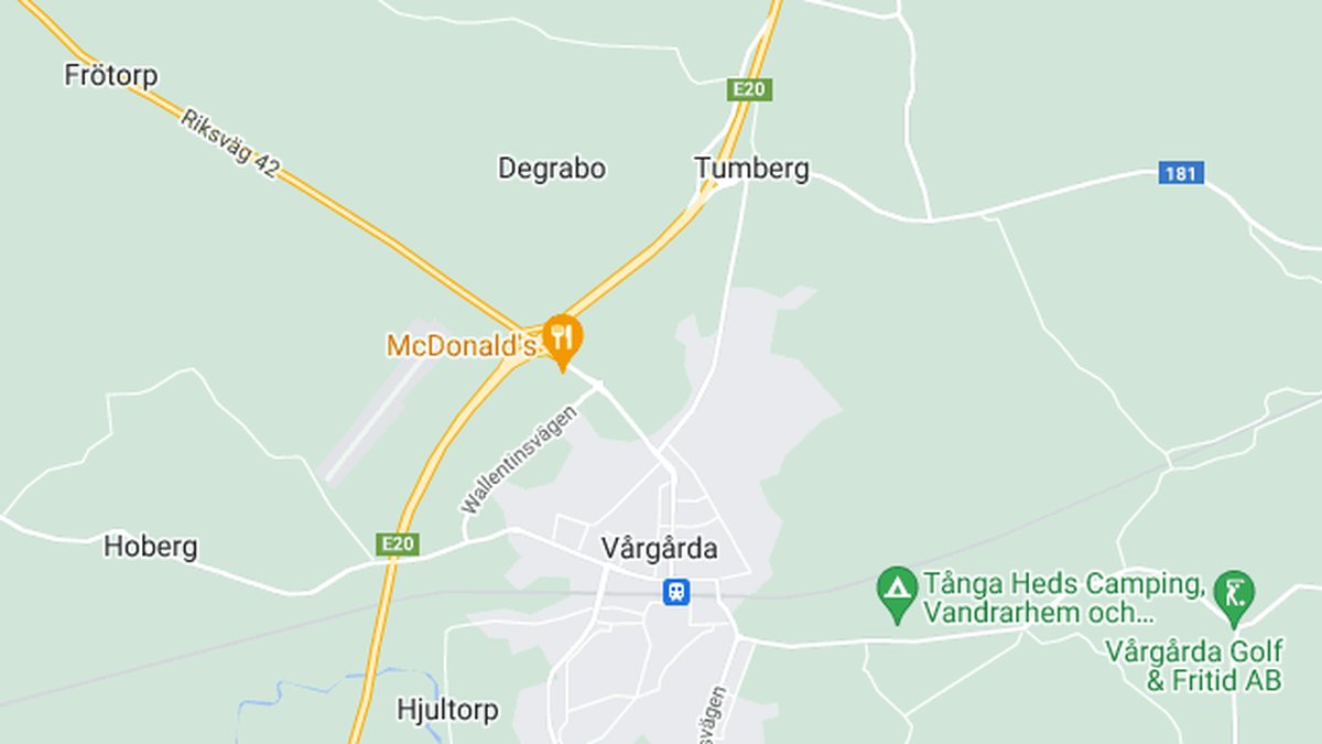 Google maps, Vårgårda