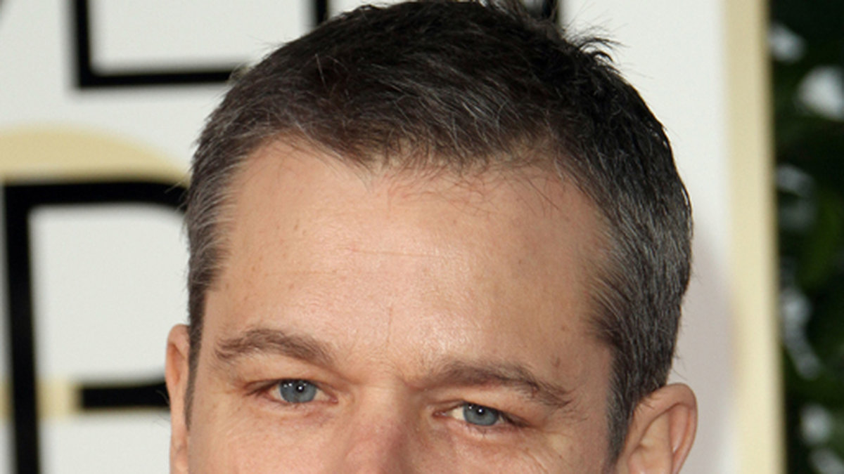 Matt Damon är nominerad i kategorin bästa manliga huvudroll.