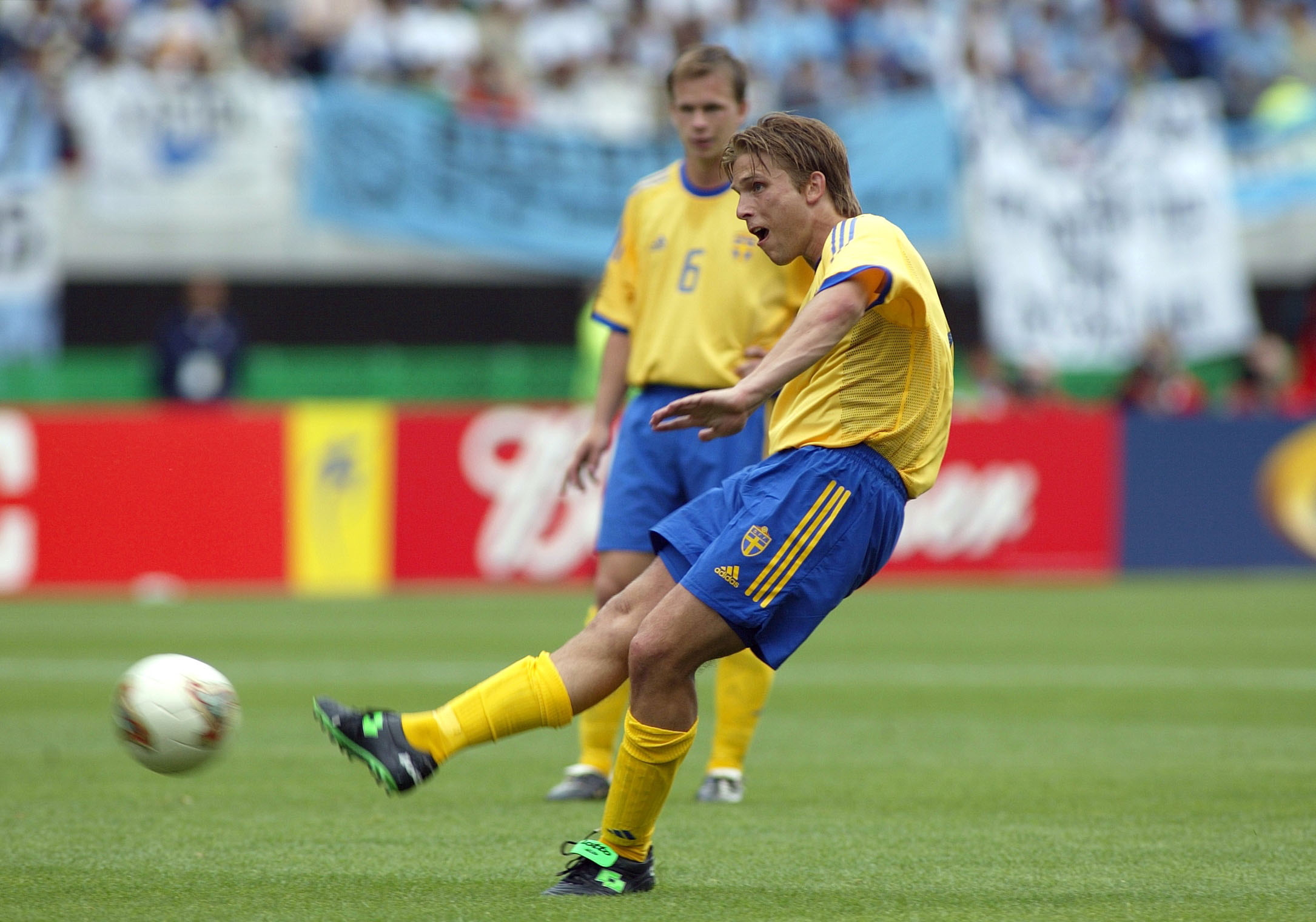 Frisparken mot Argentina i VM 2002 en av de största höjdpunkterna i karriären.