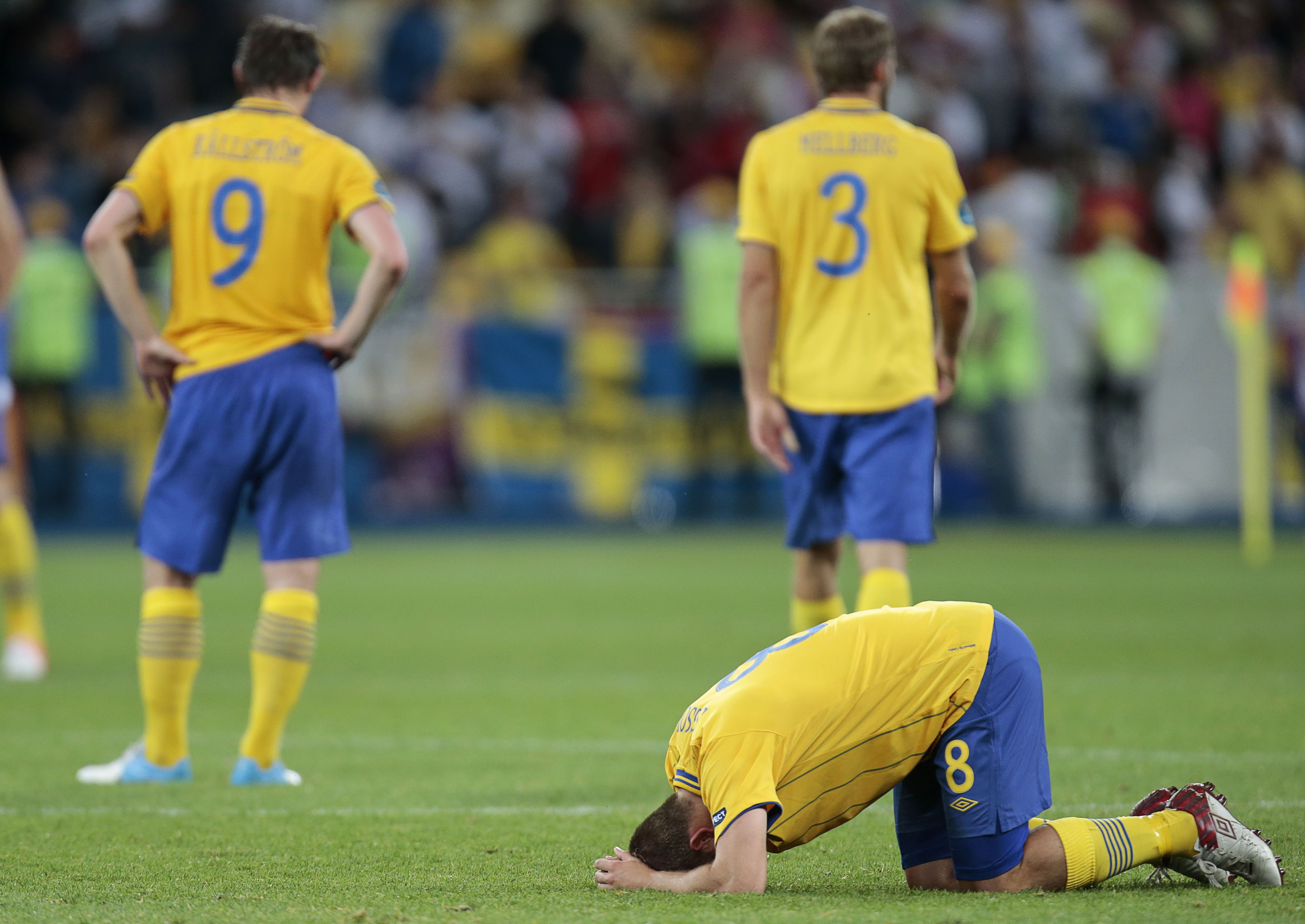 Efter två matcher var Sveriges EM-äventyr slut.
