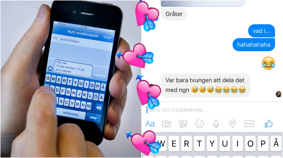 Ett giftermål mellan Messenger och sms?