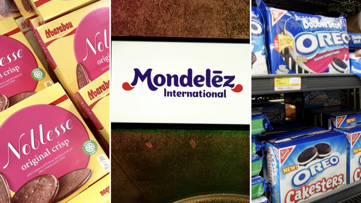 Här är alla varumärken som Mondelez listar på sin hemsida