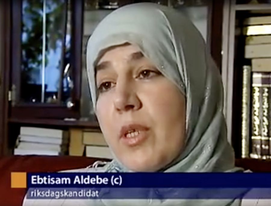 Ebtisam Aldebe kandiderade till riksdagen för Centerpartiet Ebtisam Aldebe kandiderade till riksdagen för Centerpartiet