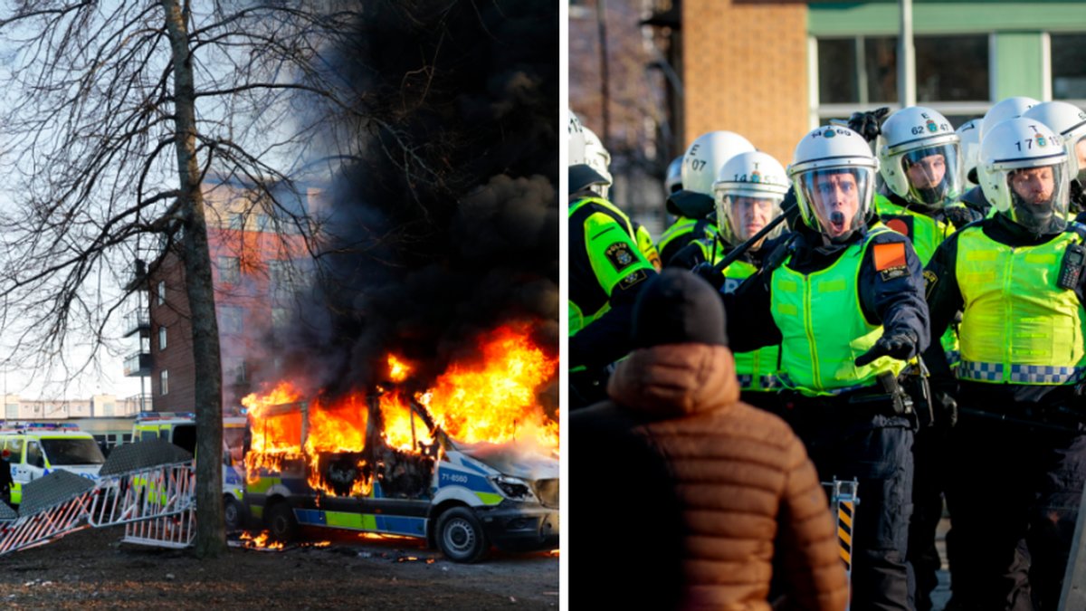 Tolv poliser skadades – Örebropolisen: "Var så förberedda vi kunde"