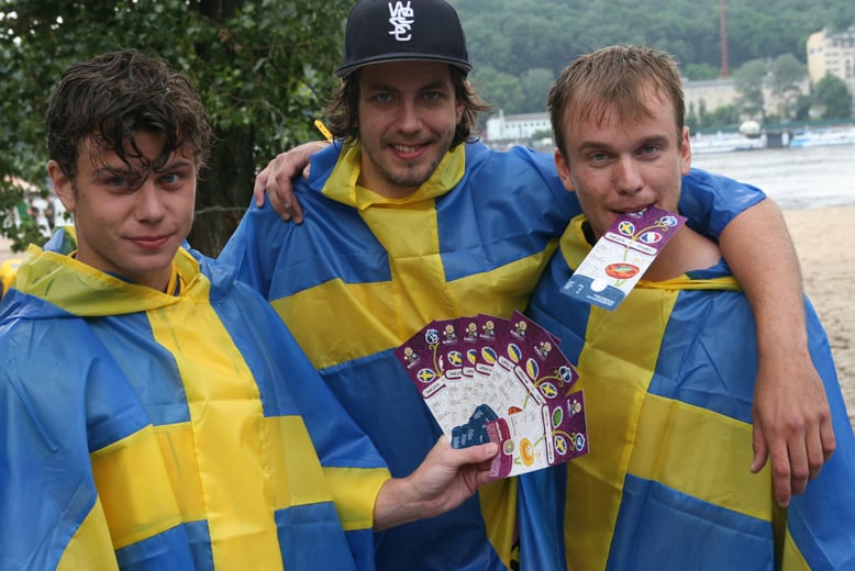 EM, Fotboll, Sverige, Landslaget, Camp Sweden