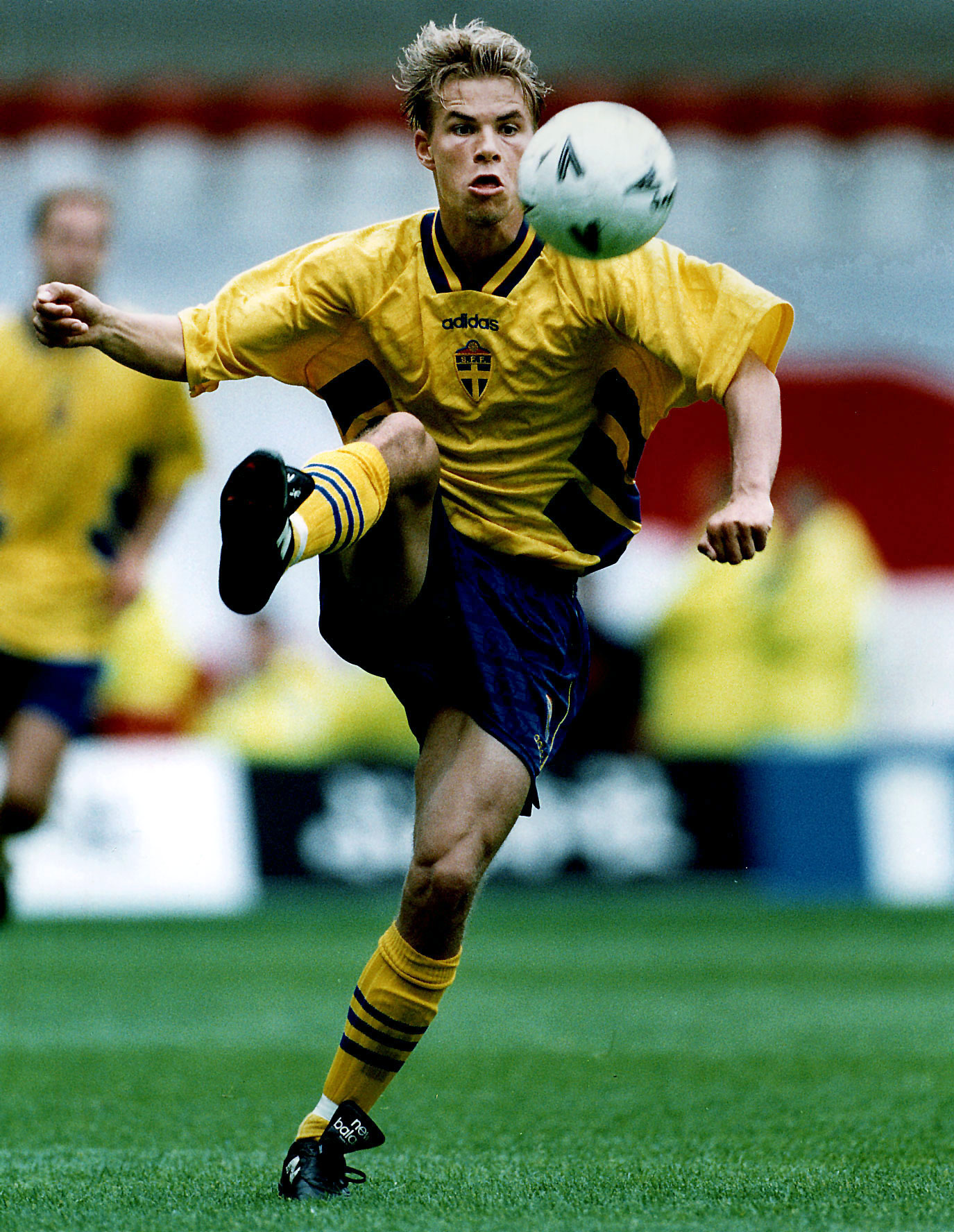 "Alex" i landslaget år 1995.