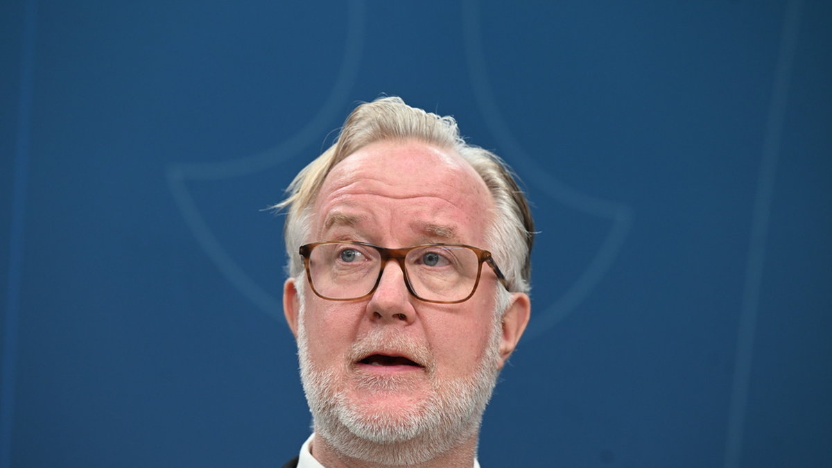Arbetsmarknads- och integrationsminister Johan Pehrson (L). Arkivbild