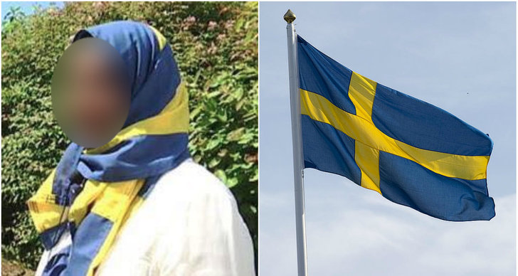 Slöja, Rasism, Sveriges nationaldag, Sverige