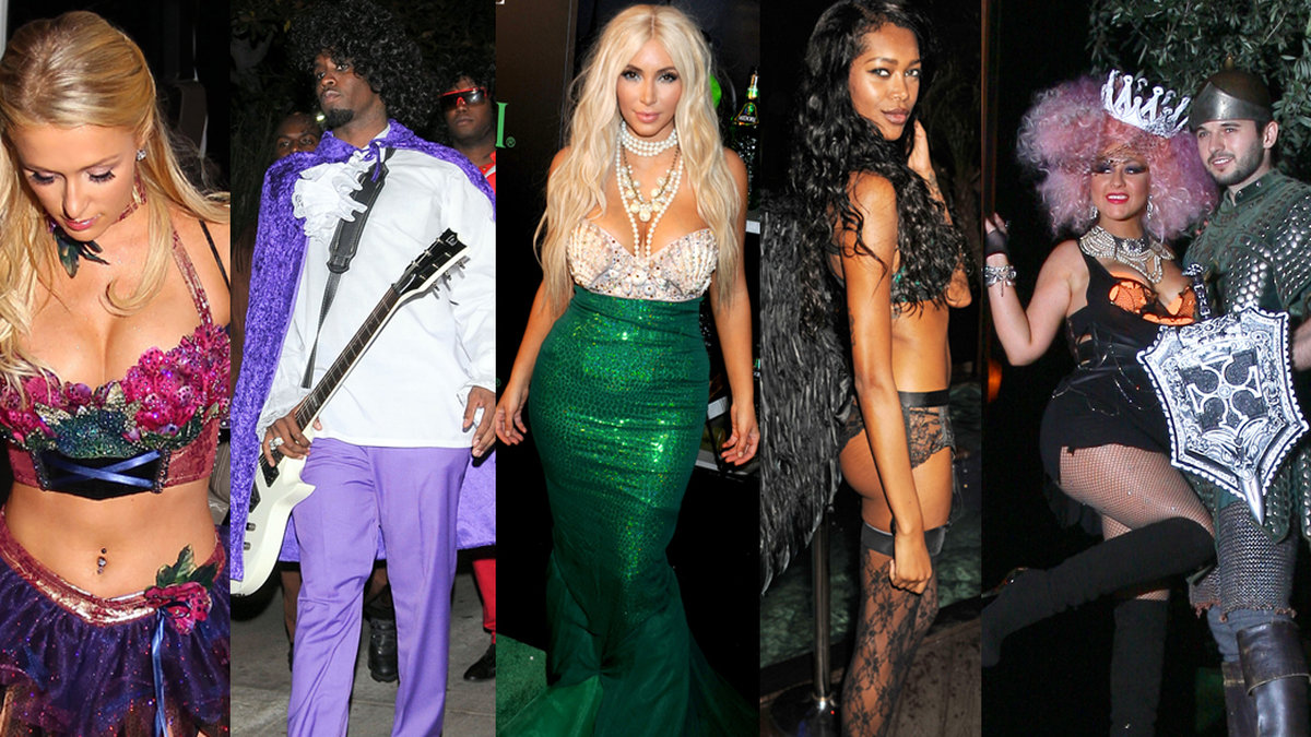 Paris Hilton, P Diddy, Kim Kardashian, Jessica White och Christina Aguilera är bara några av stjärnorna som smygstartat Halloween. 