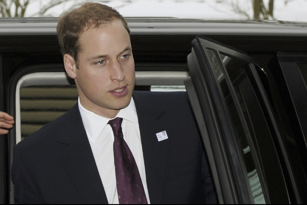 Englands framtida kung prins William of Wales steg ut ur taxin med den bäst pressade kostymen av samtliga stilikoner.