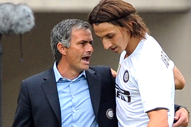 Mourinho och "Ibra" i Inter.