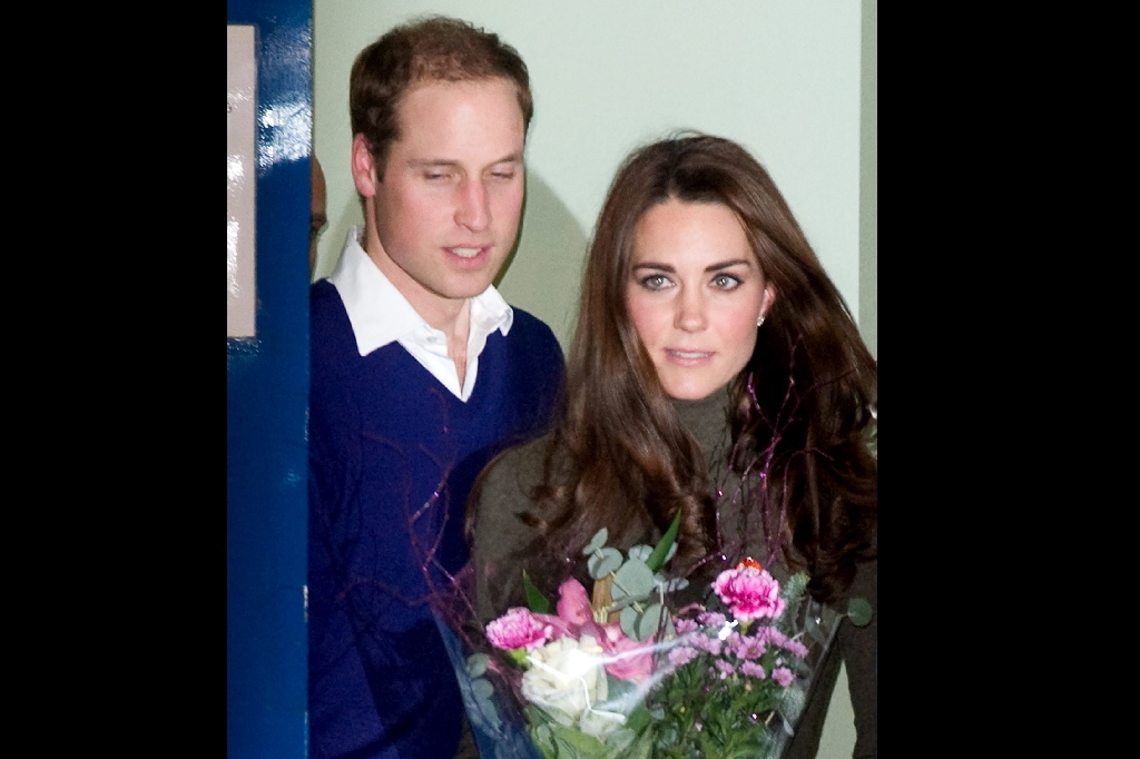 Englands prins William med sin Kate, Hertiginna av Cambridgde. Ett vackert par, det måste man medge.