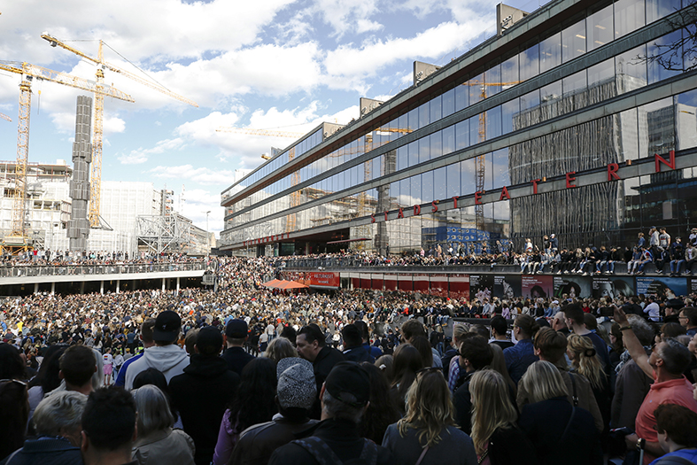 Minnesstund för Avicii Minnesstund för Avicii