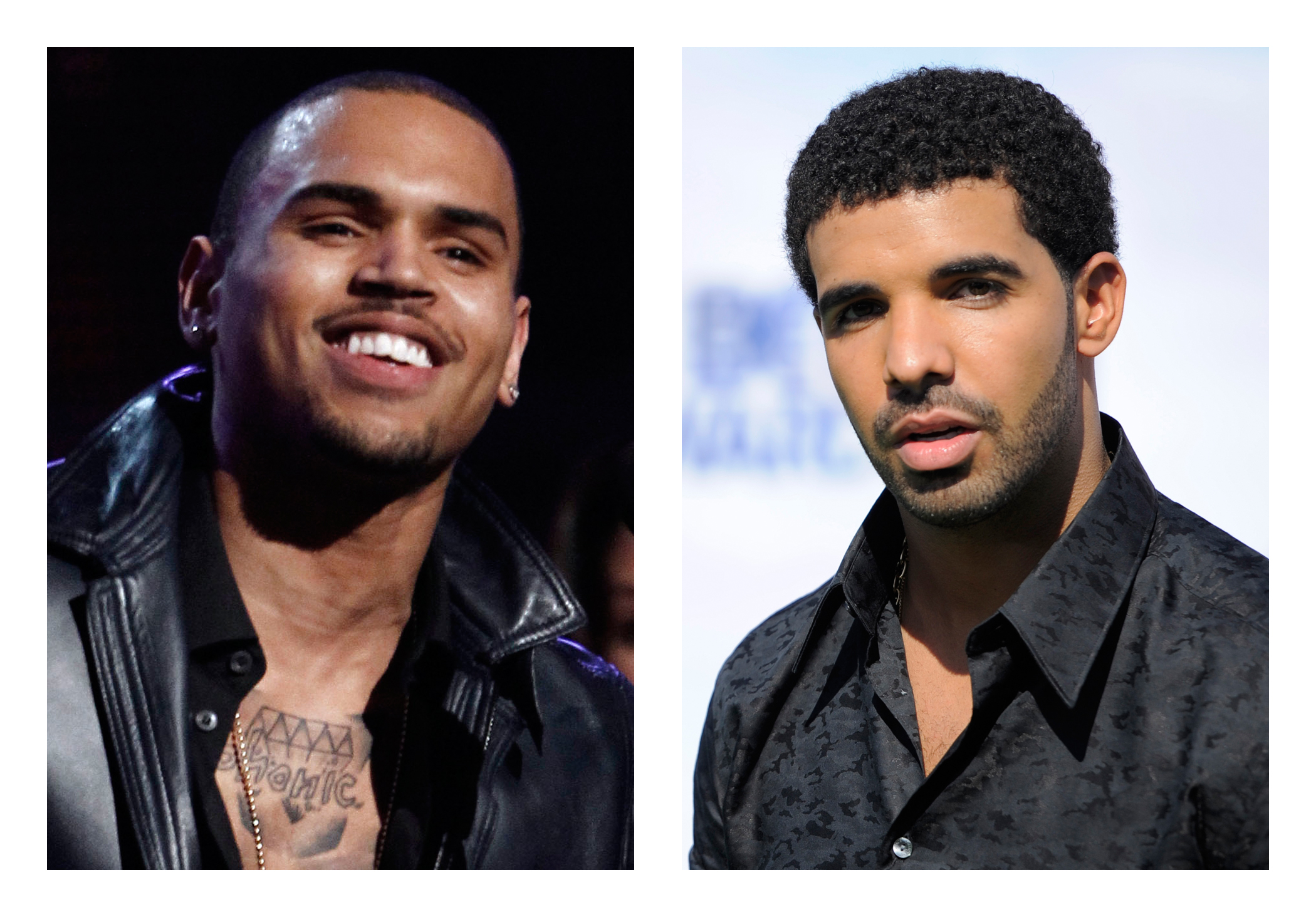 Chris Brown blev "flaskad" på en nattklubb efter att ett bråk uppstått mellan honom och Drake.