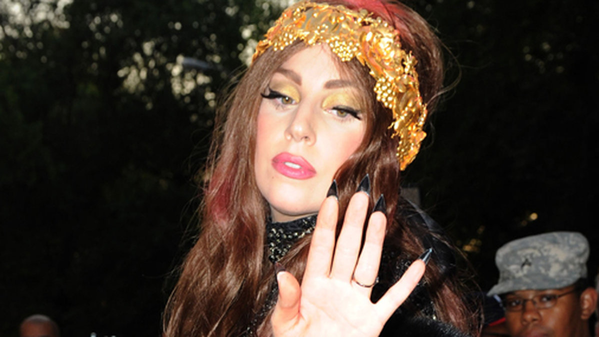 Lady Gaga passade på att deklarera sin kärlek för örten när hon spelade i Amsterdam. 