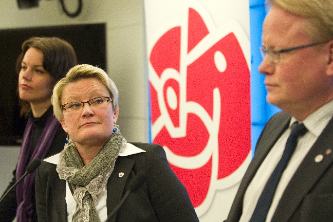 Socialdemokraterna, S, Rödgröna regeringen, Håkan Juholt, Carina Moberg, Riksdagen, Politik, Gruppledare