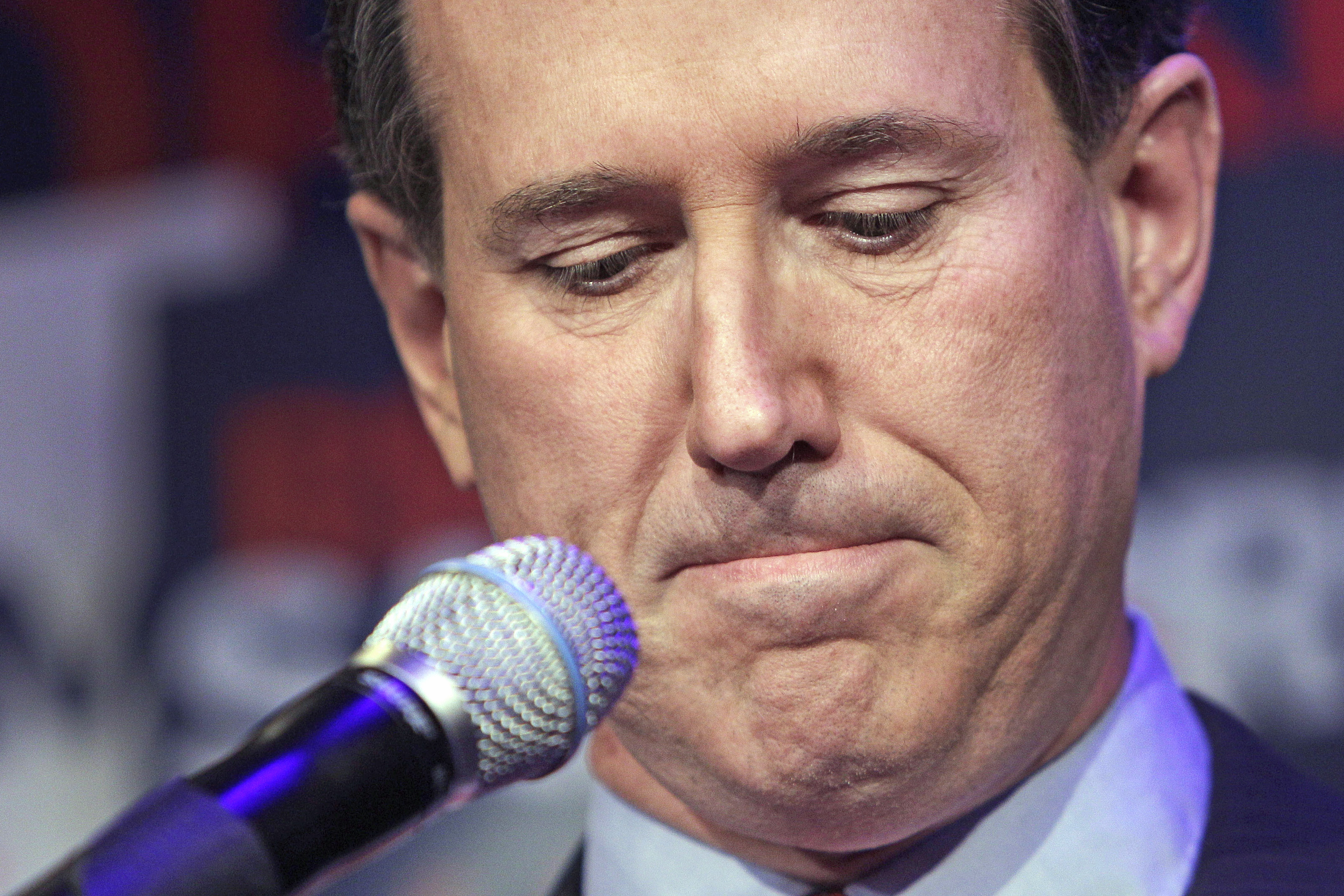 Rick Santorum får trösta sig med att han åtminstone var nära att vinna i Michigan.