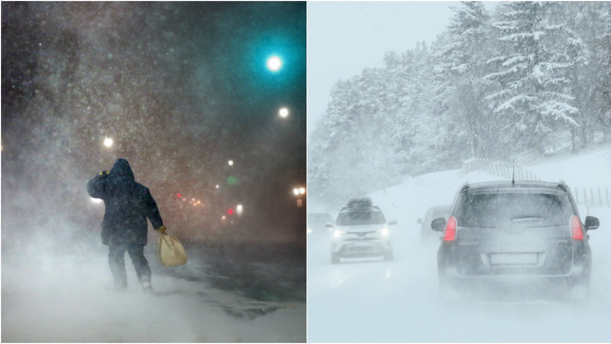 Snöovädret har tagit sitt grepp om hela Sverige.