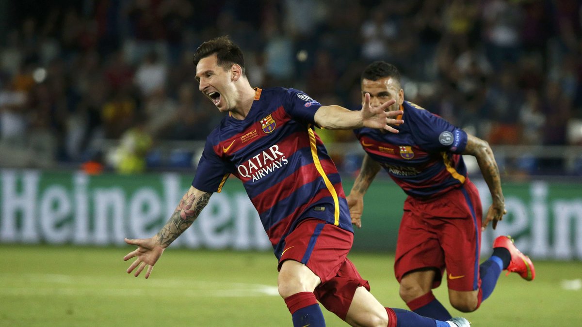 Leo Messi gjorde mål.