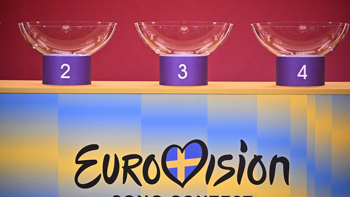 Semifinalerna i Eurovision Song Contest 2024 lottas fram på Rådhuset i Malmö. Arkivbild.