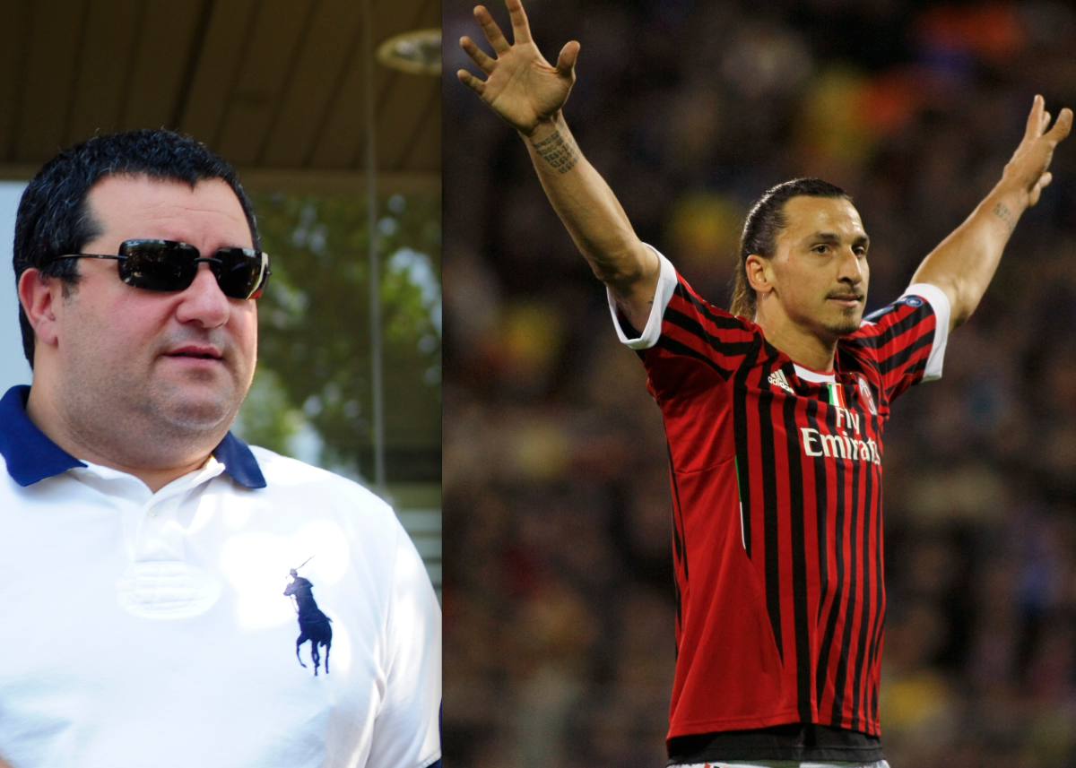 – Mino Raiola betyder väldigt mycket. Han är mer än en vän, säger Zlatan till reportern Henrik Skiöld.