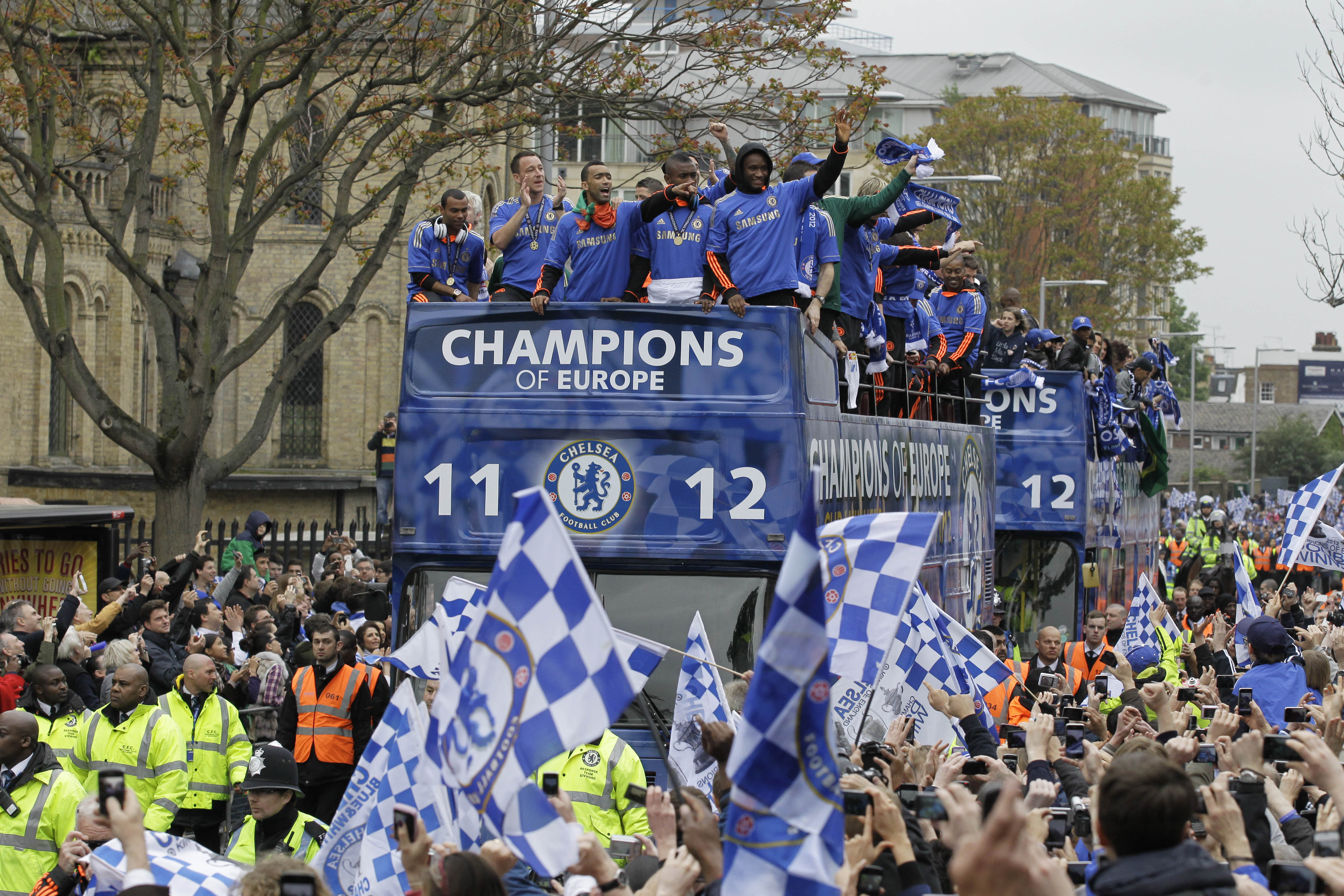 Segern var Chelsea första i Champions League i historien.