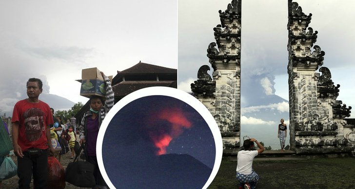 Bali, Vulkanutbrott