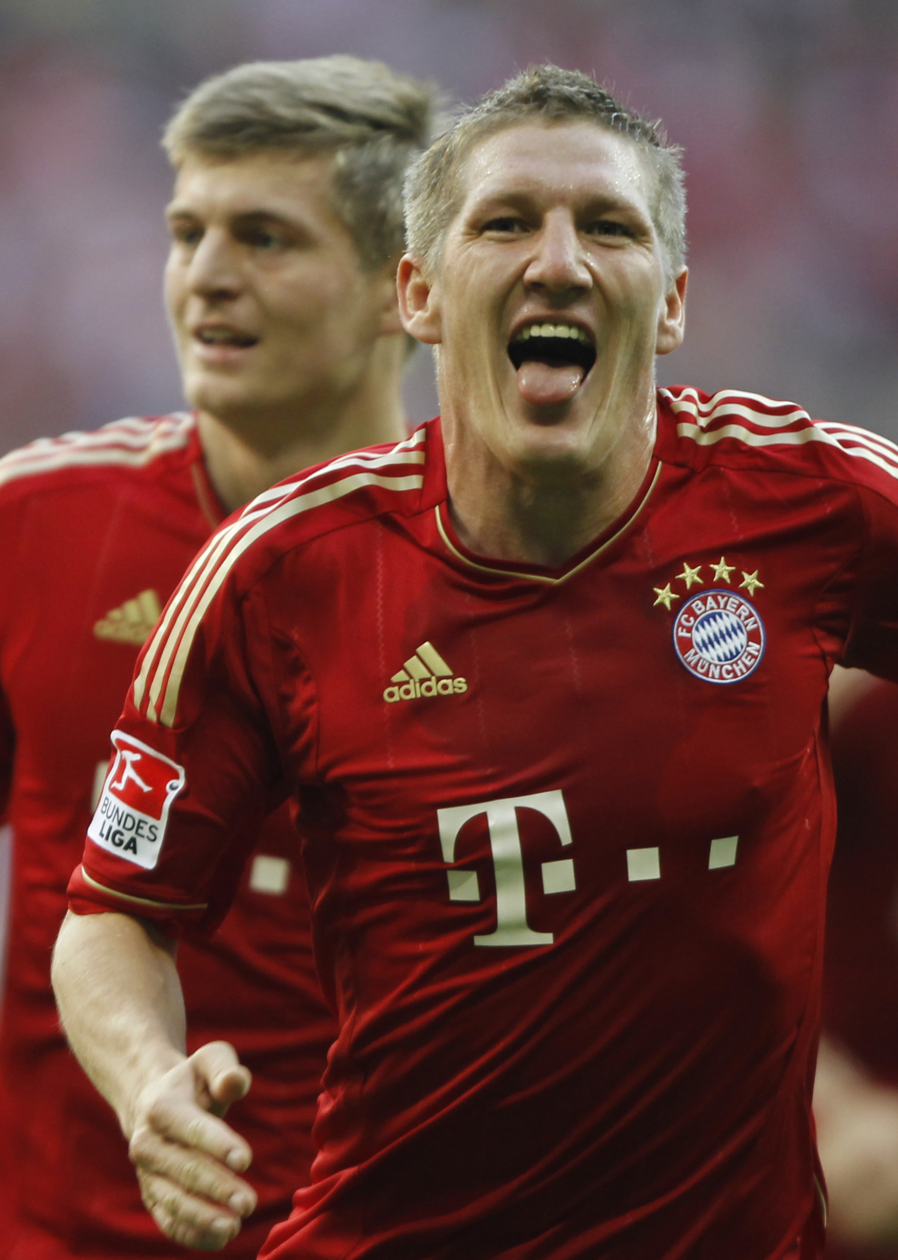 Bastian Schweinsteiger, Bayern München. Bastian Schweinsteiger, Bayern München.
