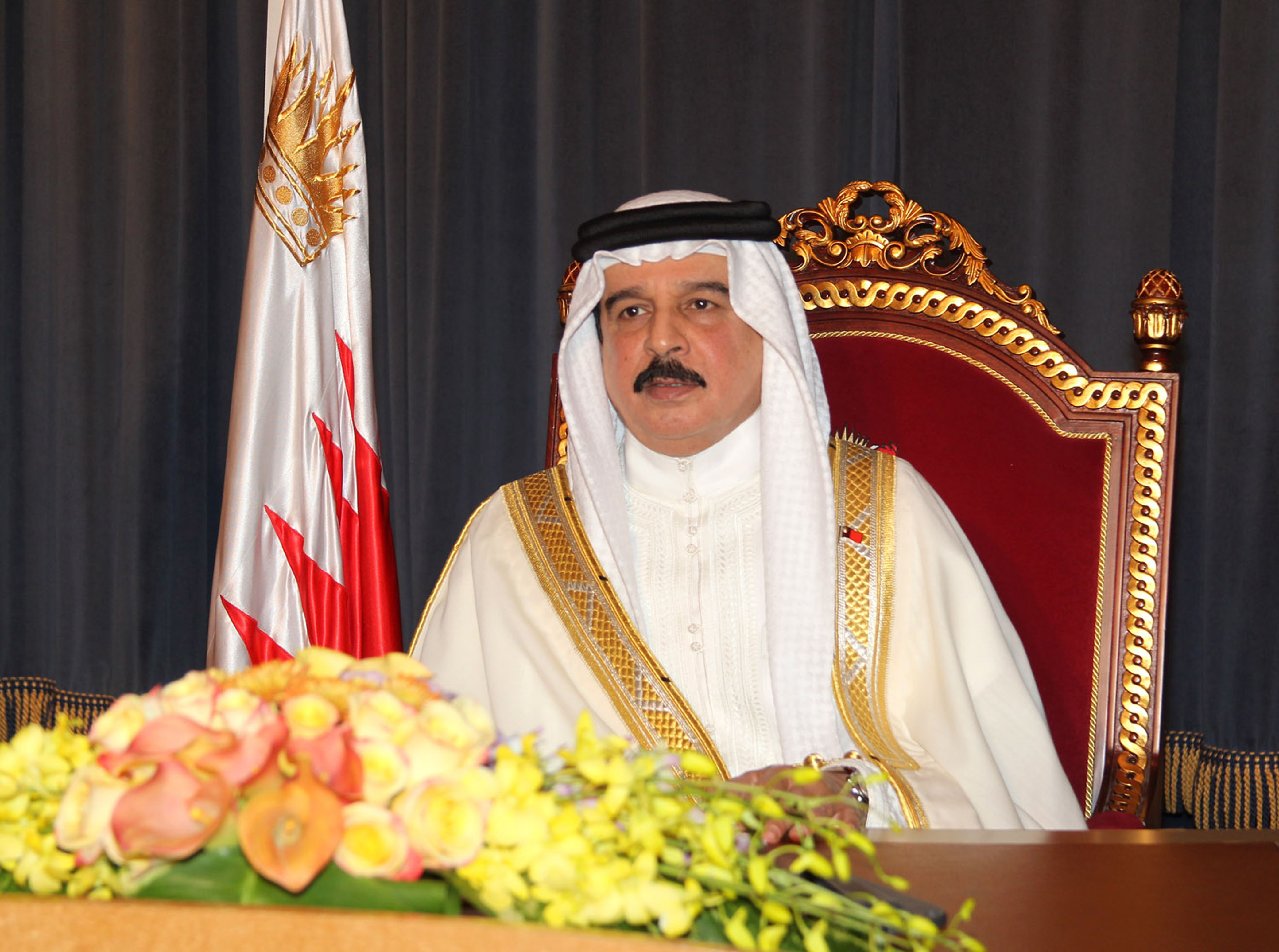 Kung Hamad bin Isa Al-Khalifa.
