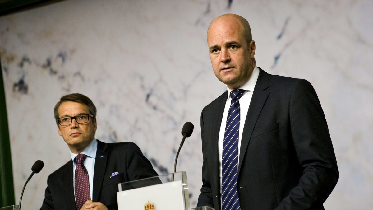 Göran Hägglund och Fredrik Reinfeldt - snart i samma parti?