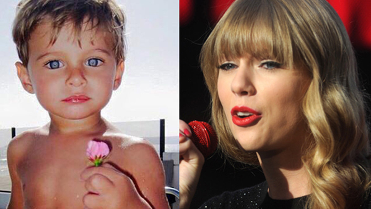 Taylor Swift framförde låten "Ronan" som handlar om den lilla pojken Ronan, (till vänster) som dog i cancer år 2011.