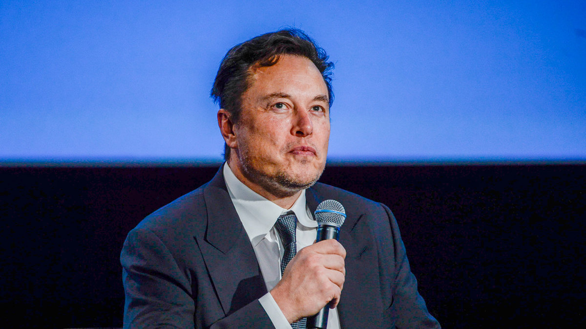 Elon Musk har sålt Teslaaktier. Arkivbild.