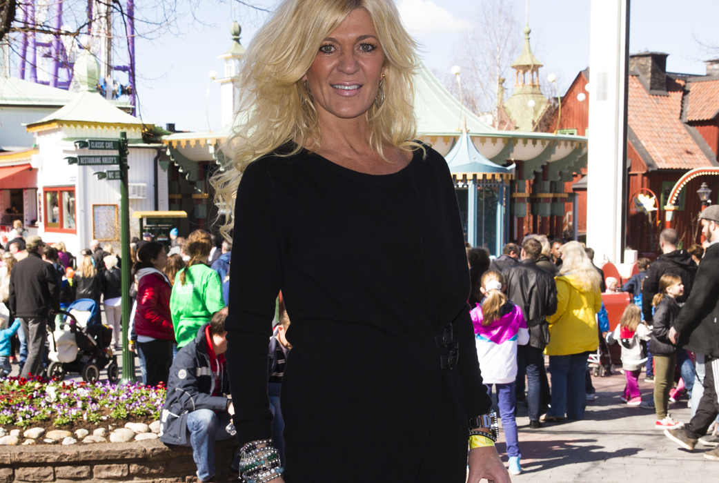 Hollywoodfrun Maria Montazami på Gröna Lunds vårpremiär. Hollywoodfrun Maria Montazami på Gröna Lunds vårpremiär.
