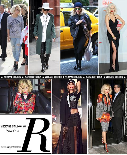 Rita Ora är veckans stilikon. 