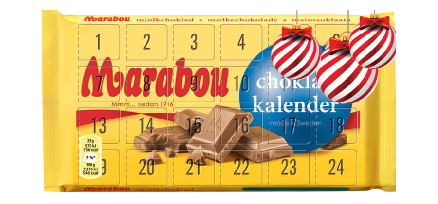 Marabou chokladkalender Marabou chokladkalender