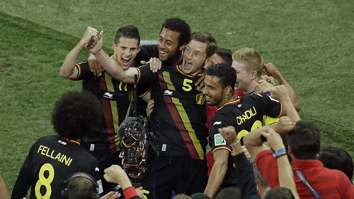 Belgien vann med 1–0 mot Sydkorea – men tar de en selfie här tro?
