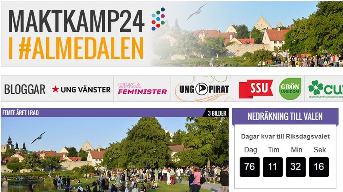 Maktkamp24 - Nyheter24:s politiksajt.