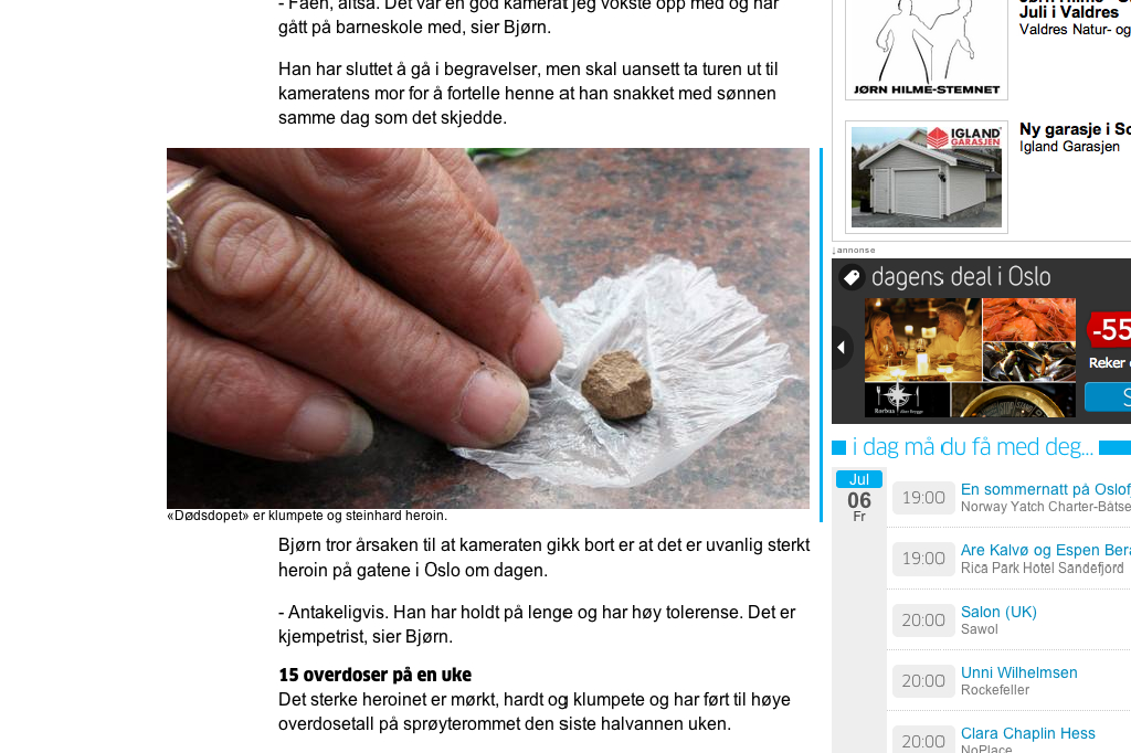 Narkotika, Polisen, Norge, Heroin, Oslo