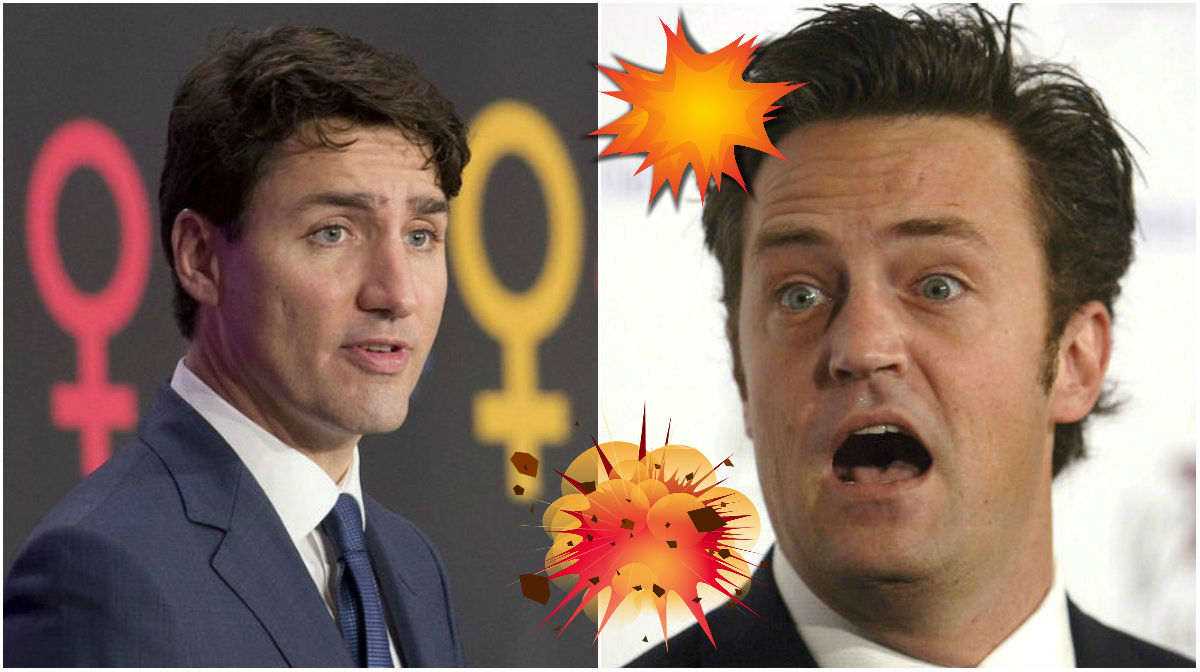 Kanada, vänner tv-serie, Matthew Perry, Justin Trudeau, Jimmy Kimmel