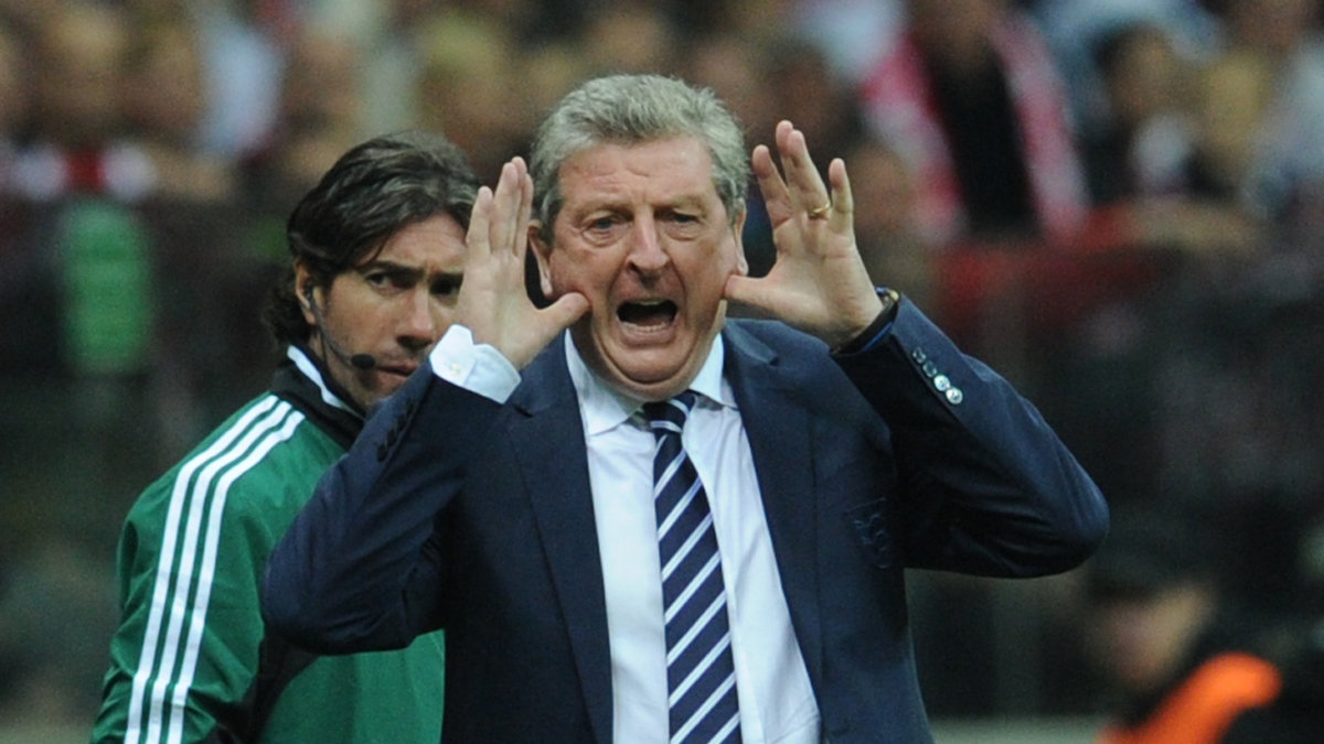 Roy Hodgson var aningen upprörd.