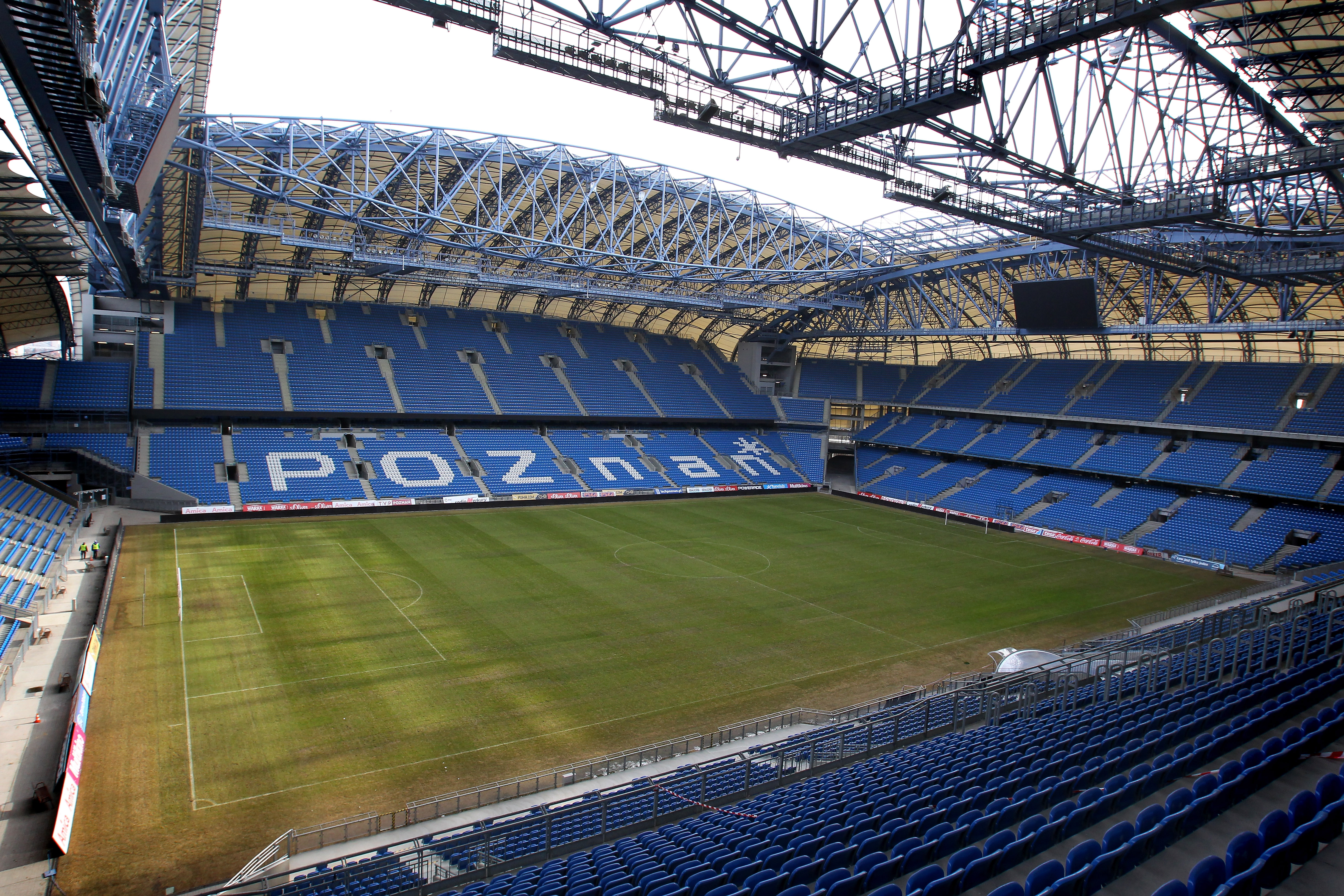 Tre av grupp C:s matcher kommer gå i Poznan. Här spelar Warta Poznan och Lech Poznan till vardags.