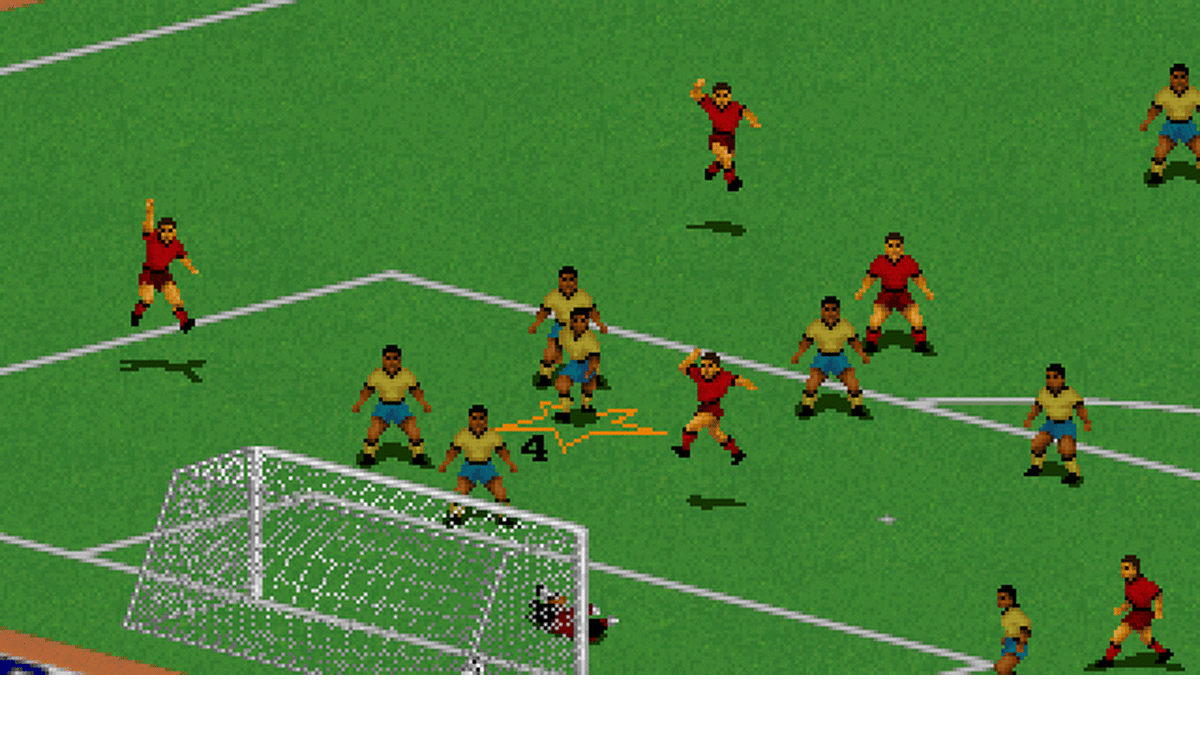EA Sports utmanar med Fifa International Soccer, som kom 1994. Det var föregångaren till dagens Fifa-spel. 